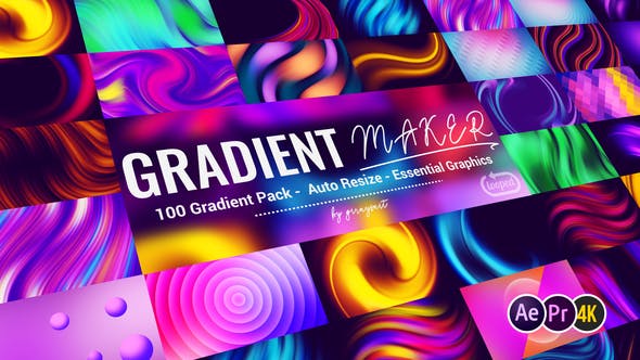 Gradient Maker with 100 Gradients - Videohive 33531807 Download