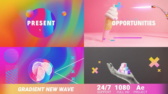 Gradient New Wave - Videohive 24875510 Download