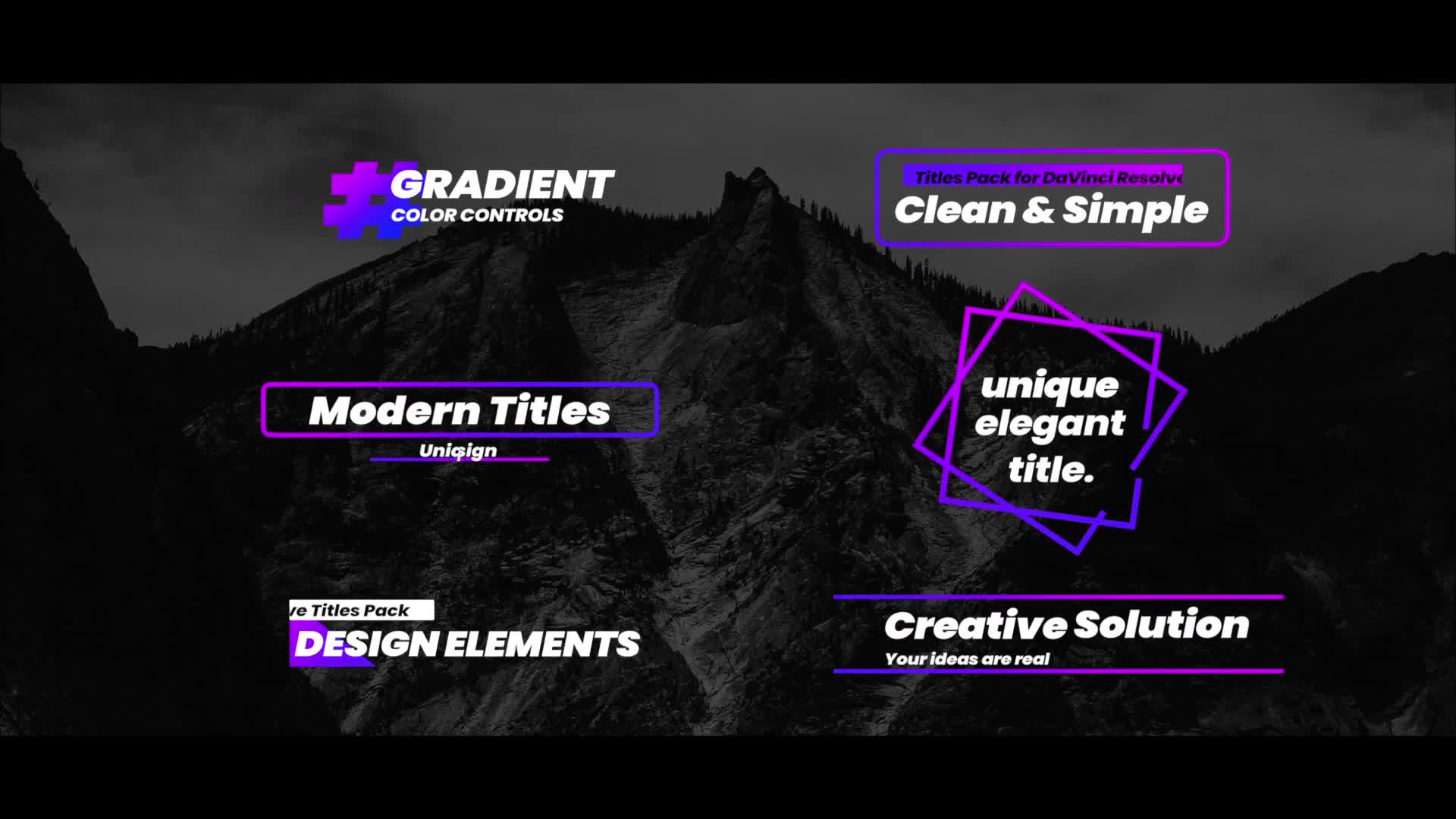 Gradient Titles For FCPX Videohive 33279528 Apple Motion Image 1