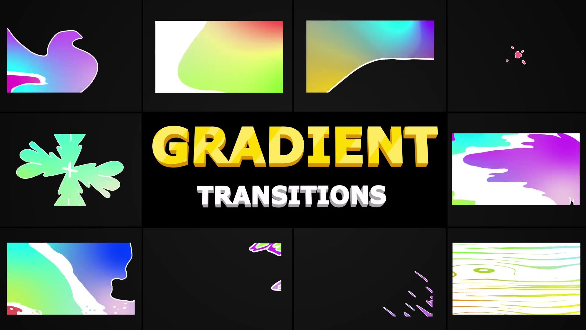 Gradient Transitions | FCPX Videohive 24234365 Apple Motion Image 2