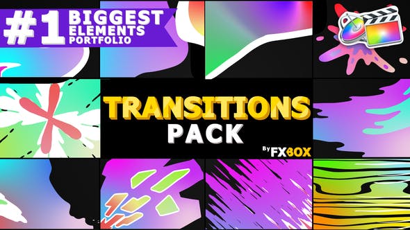 Gradient Transitions | FCPX - Videohive 24234365 Download