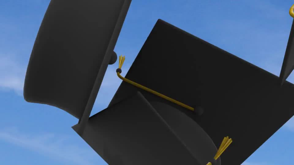 Graduation Caps Transition 2 Videohive 17778706 Motion Graphics Image 1