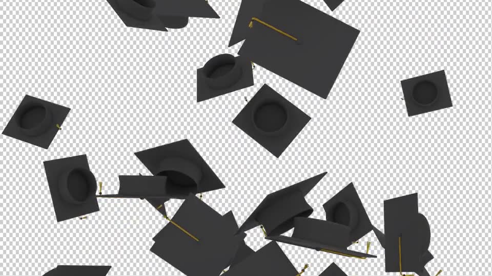 Graduation Caps Transition 2 Videohive 17778706 Motion Graphics Image 8
