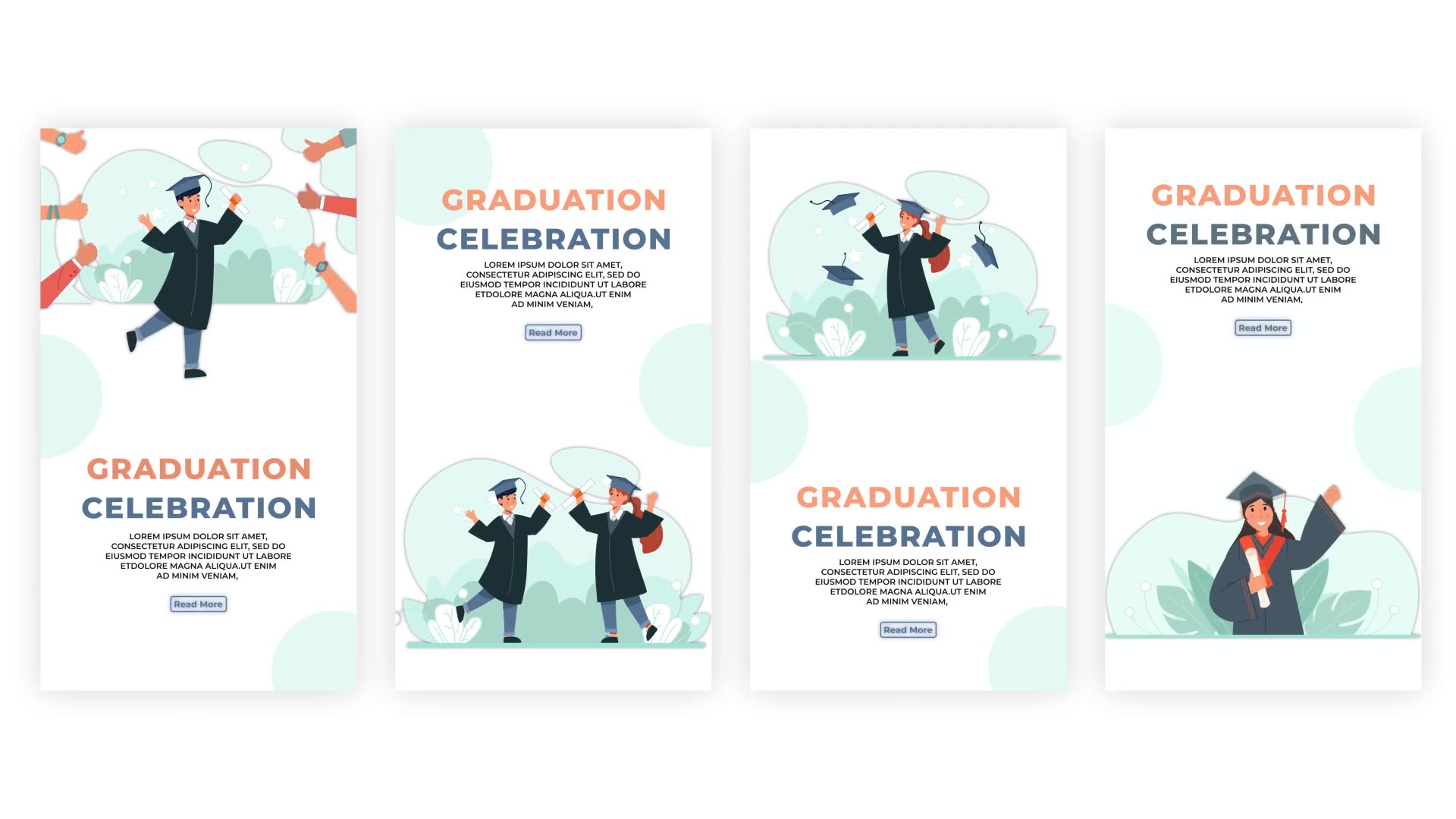 Graduation Convocation Ceremony Celebration Instagram Stories Pack Videohive 39061737 After Effects Image 2