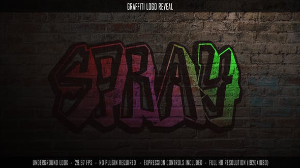 Graffiti Logo Reveal - Videohive Download 29234601