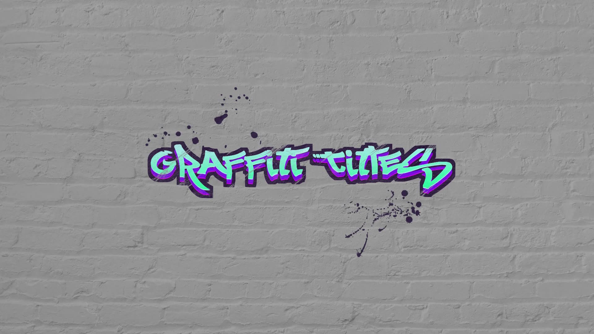 Graffiti Titles Videohive 38536727 After Effects Image 2