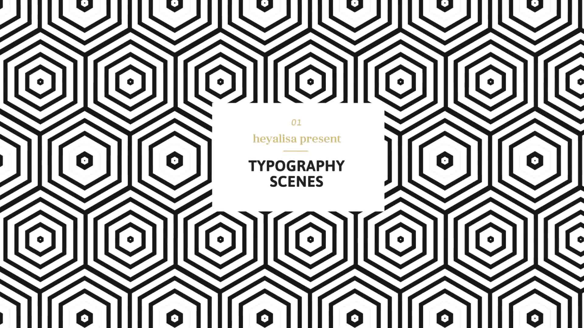 Grafica / Minimalistic Typography Scenes Videohive 21254731 After Effects Image 1