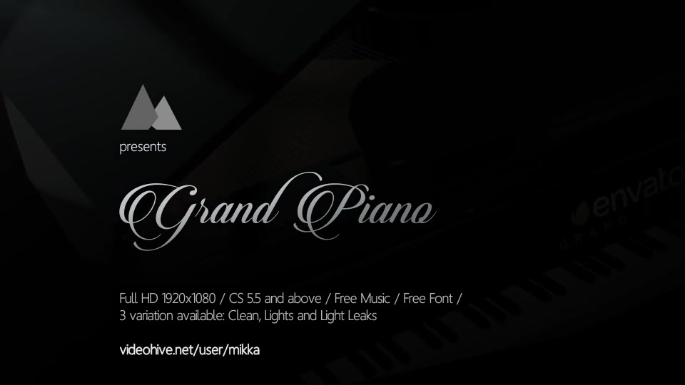 Grand Piano Videohive 21244601 After Effects Image 2