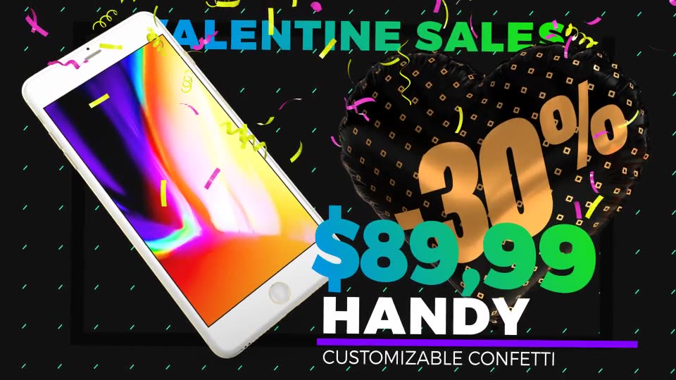 Grand Sale Hearts Style - Download Videohive 21391363