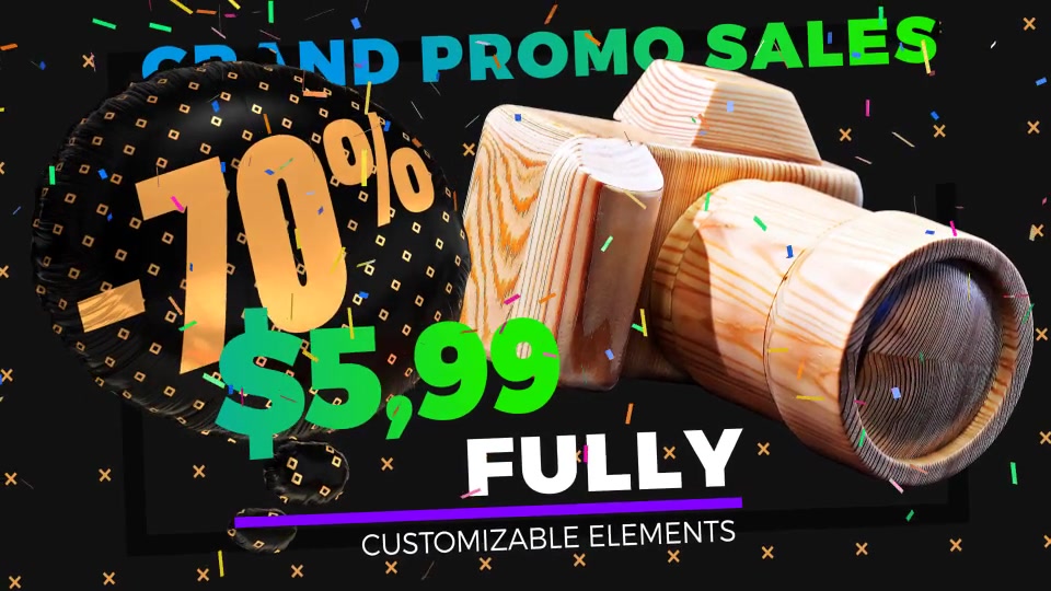 Grand Sale Promo Style Videohive 21404914 After Effects Image 4