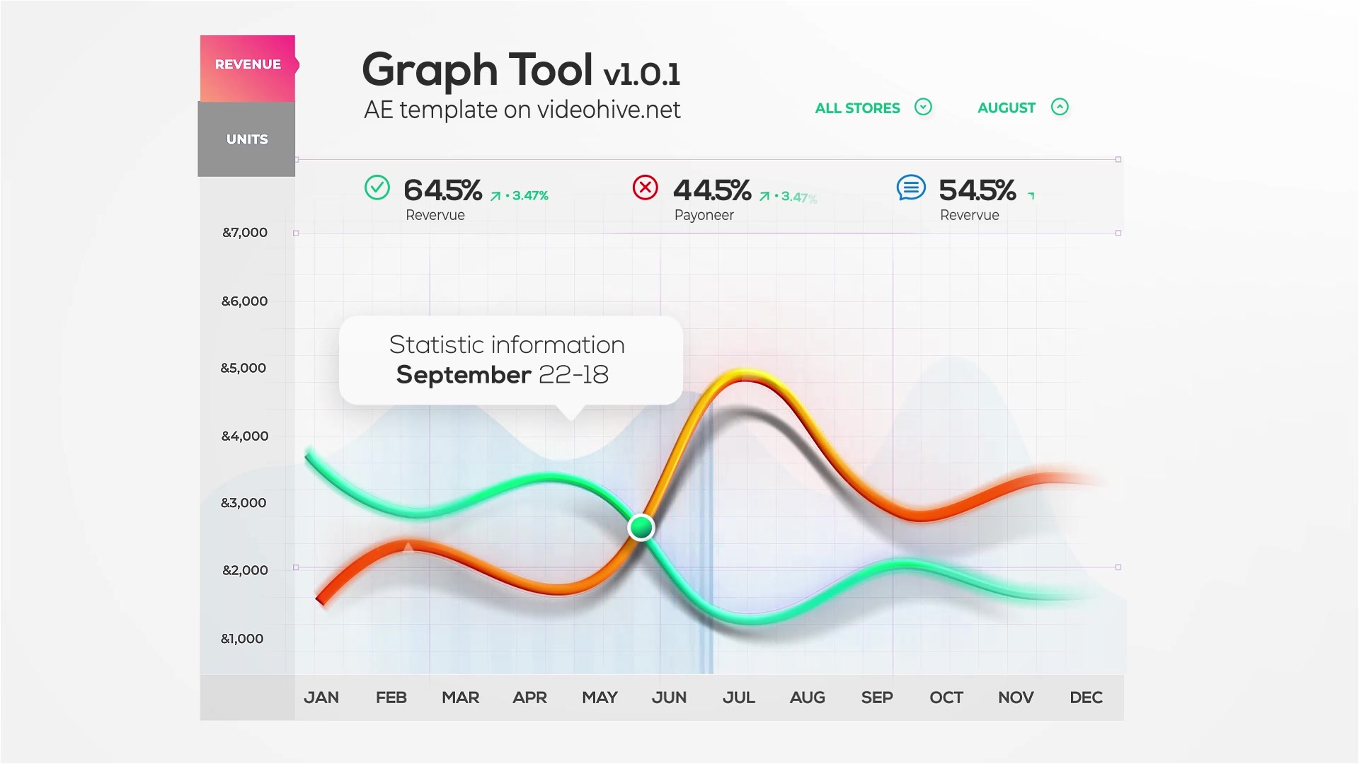 Graph Tool | Infographics Сharts Bundle Videohive 29124362 After Effects Image 5