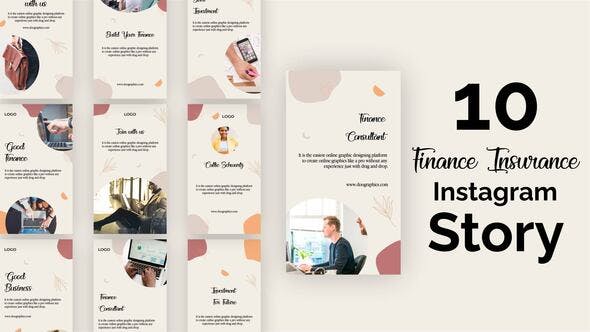 Graphical Instagram Story Pack - 34056322 Videohive Download