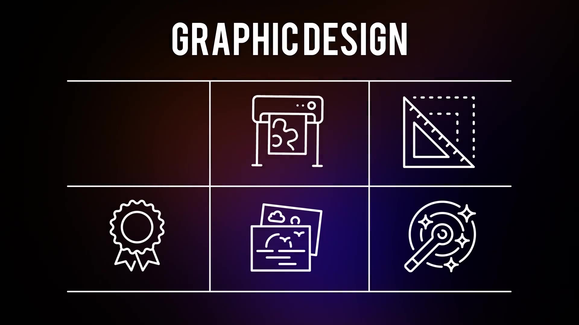 Graphics Designer 25 Outline Icons - Download Videohive 23194972