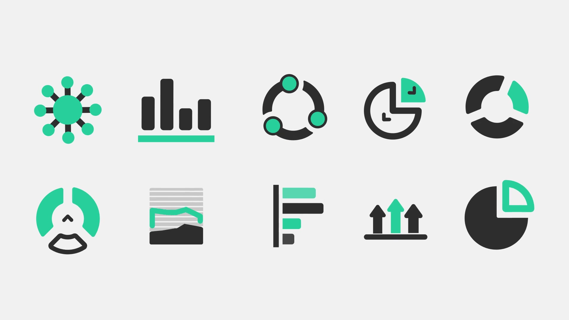 Graphs and Charts Icons Videohive 35554640 After Effects Image 8