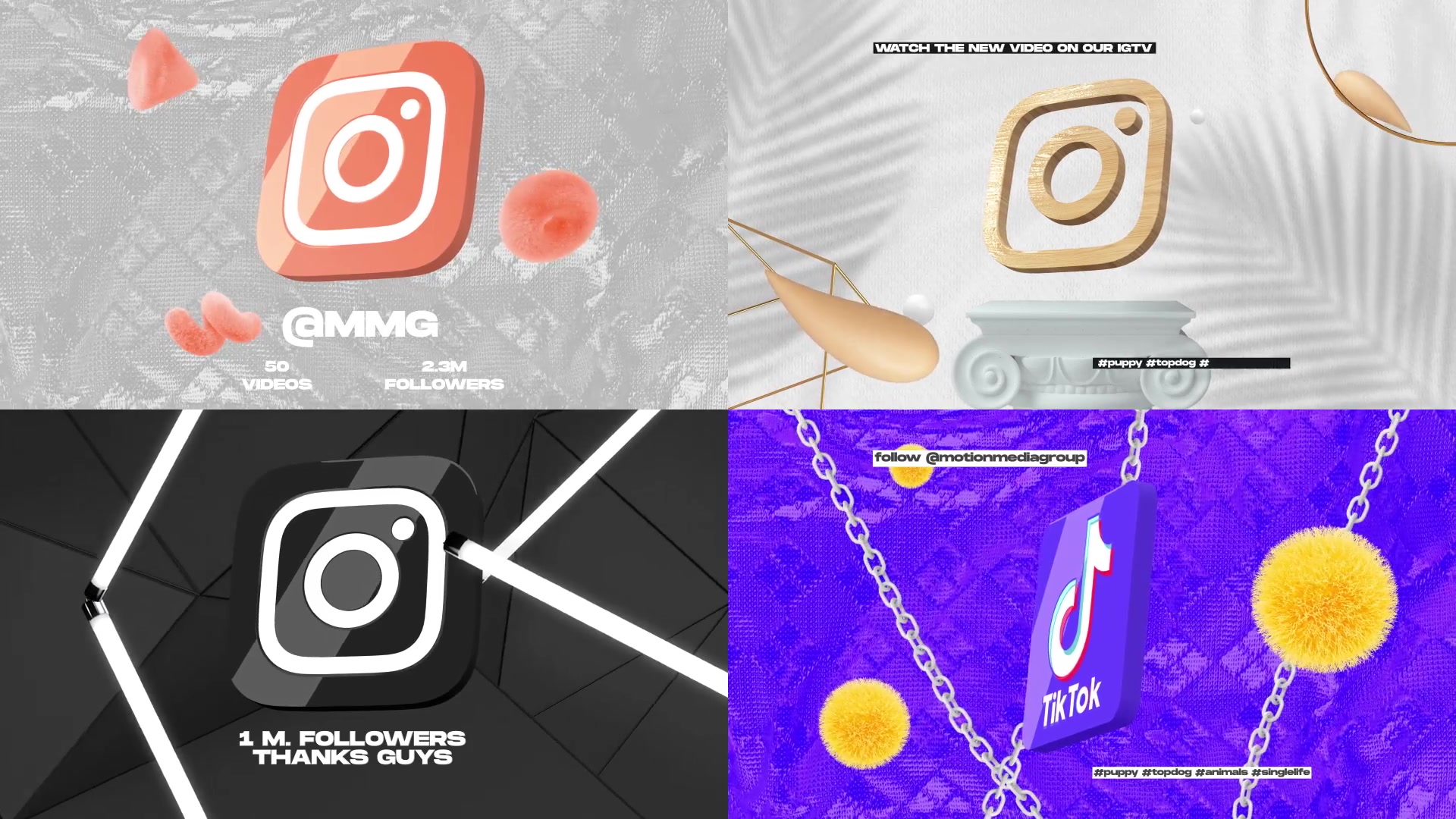 Gravity | Social Media and Broadcast Pack Videohive 26414068 After Effects Image 8