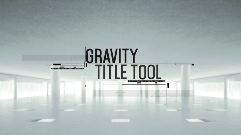 Gravity Title Tool - Download Videohive 19270965