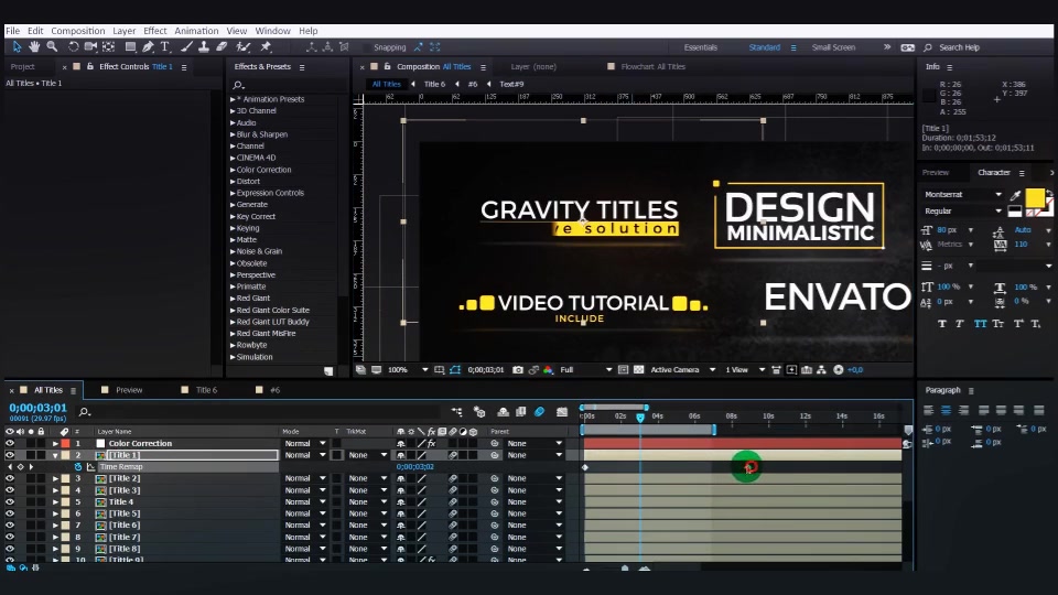 Gravity Titles Videohive 17023347 After Effects Image 11