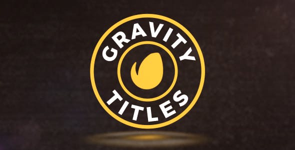 Gravity Titles - 17023347 Videohive Download