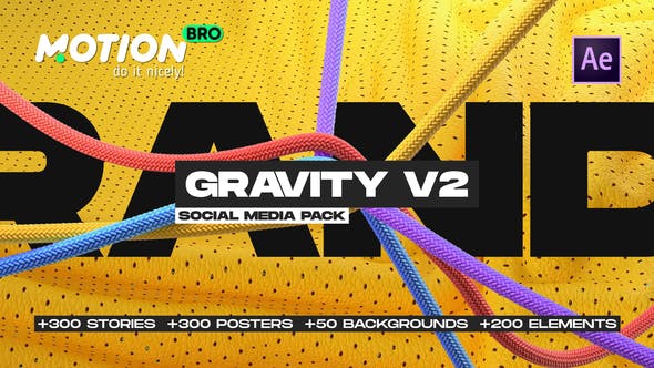 Gravity V2 | Social Media Pack - Videohive Download 28211128