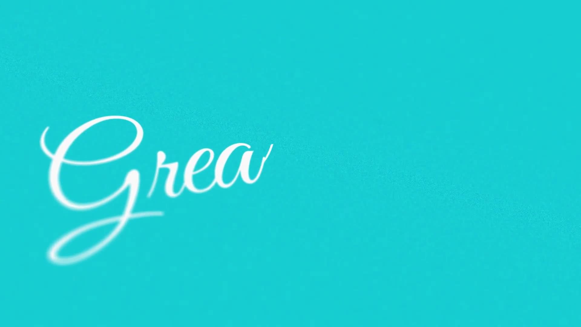 Great Vibes Animated Typeface for After Effects Videohive 28451669 After Effects Image 1