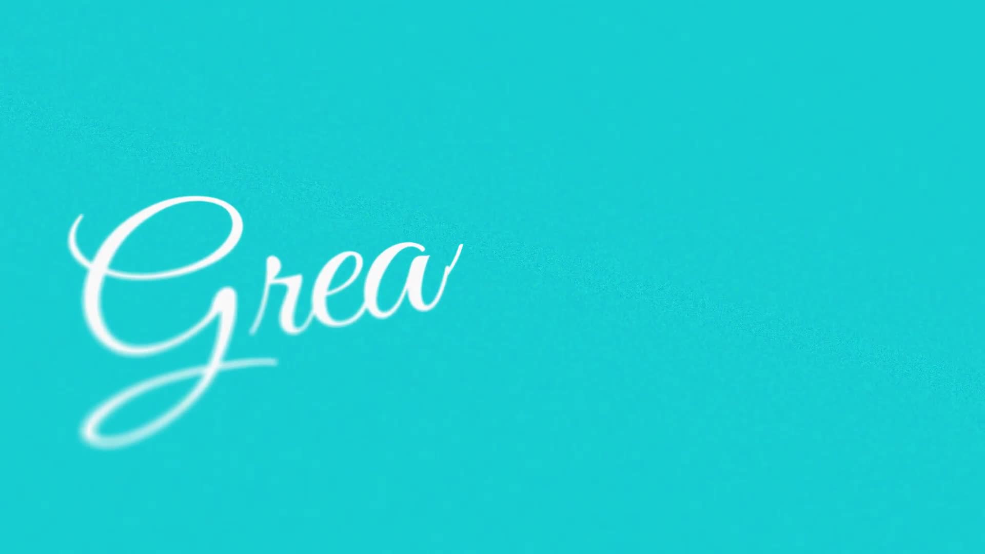 Great Vibes Animated Typeface for Premiere Pro Videohive 28147074 Premiere Pro Image 1
