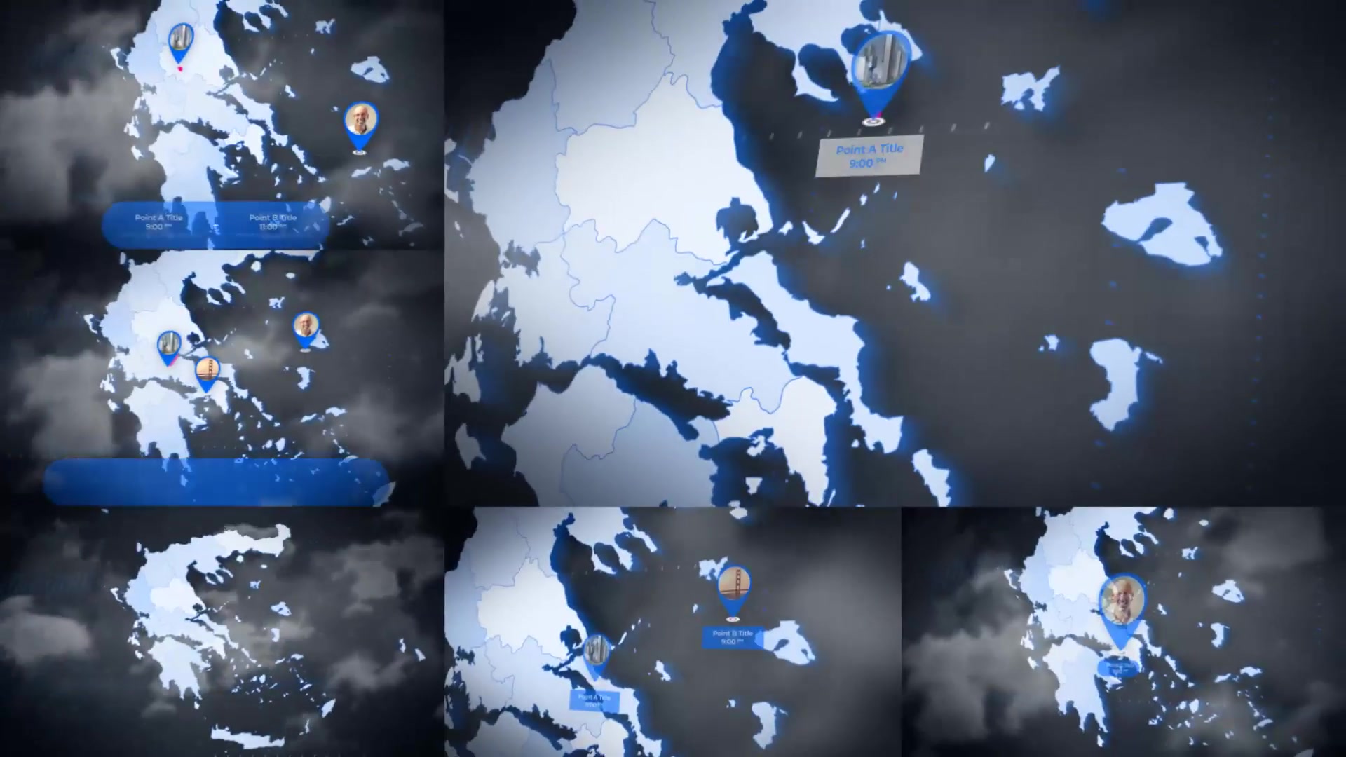 Greece Map Hellenic Republic Map Kit Hellas Animation Videohive 24623909 After Effects Image 8