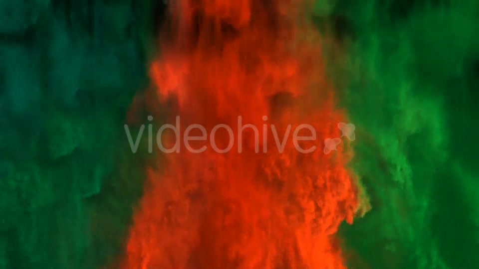 Green and Orange Smoke Transitions - Download Videohive 21667896