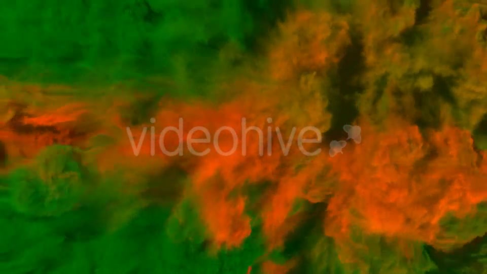 Green and Orange Smoke Transitions - Download Videohive 21667896