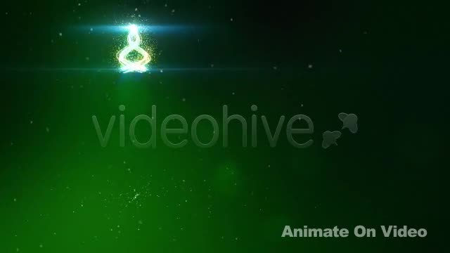 Green Christmas Tree Backdrop Series of 2 + Loop - Download Videohive 1112204