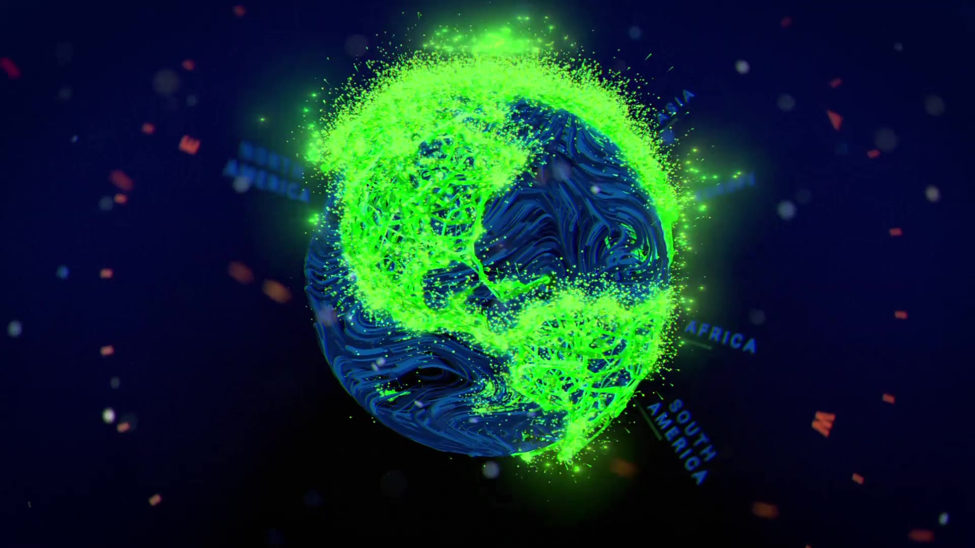 Green Earth Logo Intro Videohive 22055470 After Effects Image 5