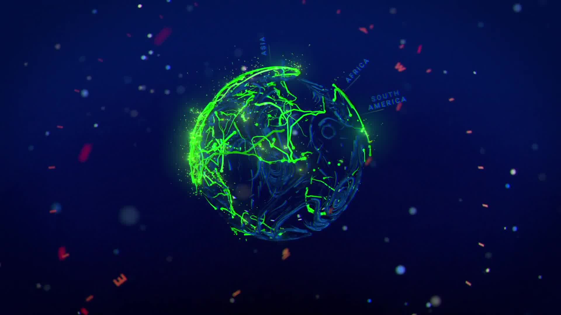 Green Earth Logo Intro Videohive 22055470 After Effects Image 8