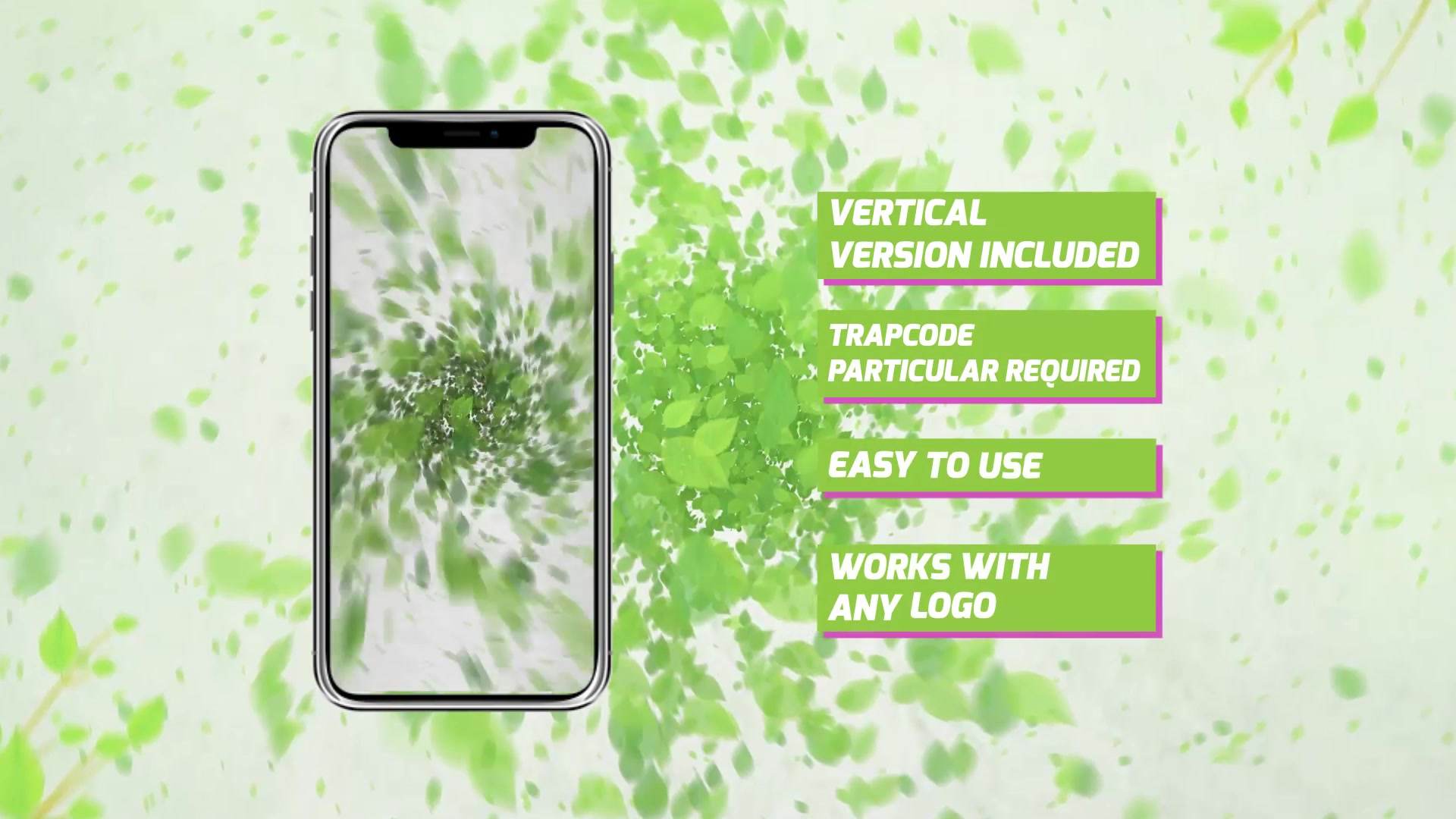 Green Eco Logo Reveal Videohive 23890427 After Effects Image 5