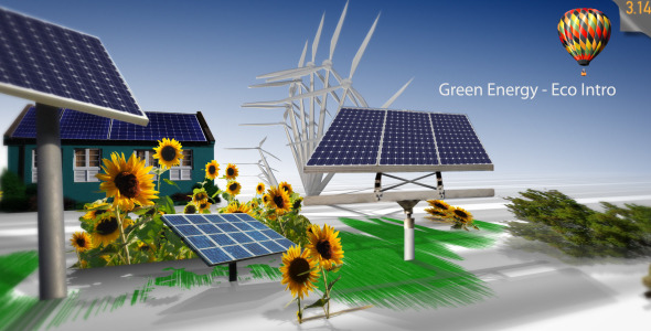 Green Energy Eco Intro - Download Videohive 667376