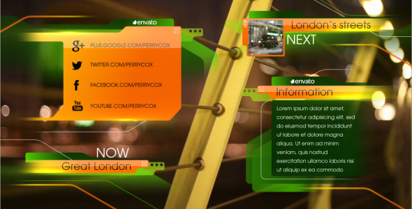 Green Orange Broadcast Package - Download Videohive 6542201