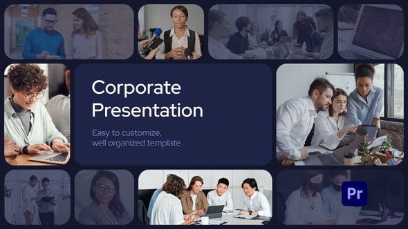 Grid Corporate Presentation for Premiere Pro - Download 35036141 Videohive