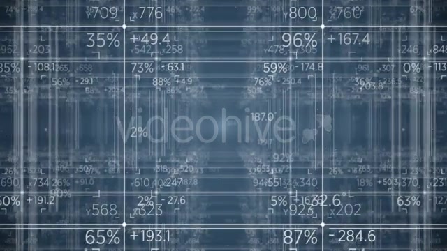 Grid Matrix of Numbers - Download Videohive 17662171