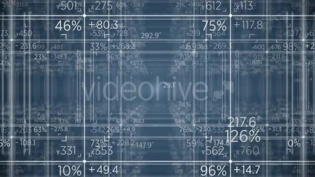 Grid Matrix of Numbers - Download Videohive 17662171