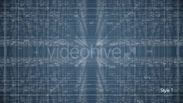 Grid Matrix of Numbers - Download Videohive 17662171