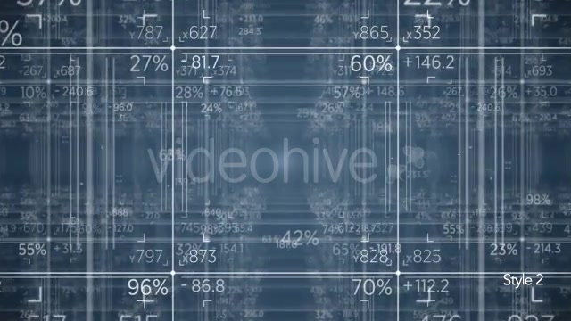 Grid Matrix of Numbers - Download Videohive 17662171