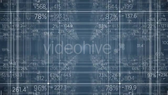 Grid Matrix of Numbers - Download Videohive 17662171