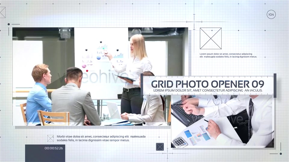 Grid Photo Opener Corporate Slideshow - Download Videohive 17475541