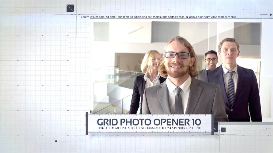 Grid Photo Opener Corporate Slideshow - Download Videohive 17475541