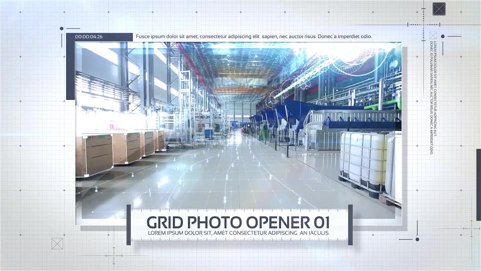 Grid Photo Opener Corporate Slideshow - Download Videohive 17475541