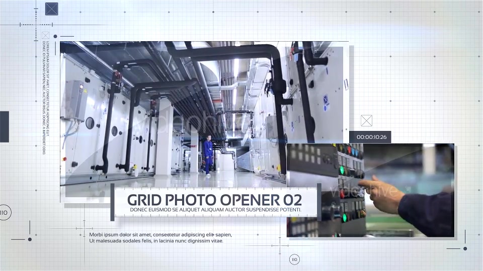 Grid Photo Opener Corporate Slideshow - Download Videohive 17475541