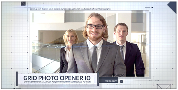 Grid Photo Opener Corporate Slideshow - Download Videohive 17475541