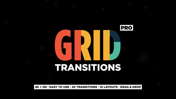 Grid Transitions - Download Videohive 23154591