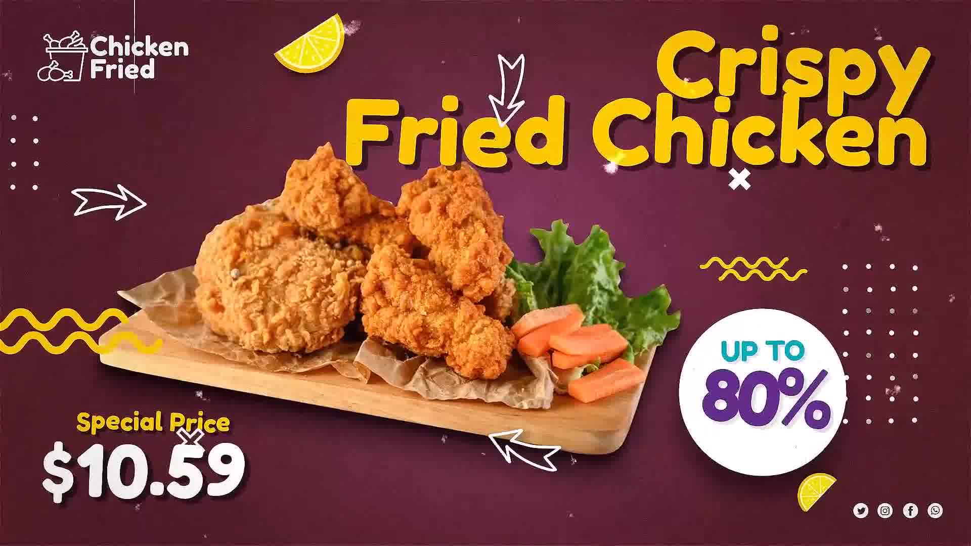 Grill Chicken Menu Combo Promo Videohive 38239659 Premiere Pro Image 11