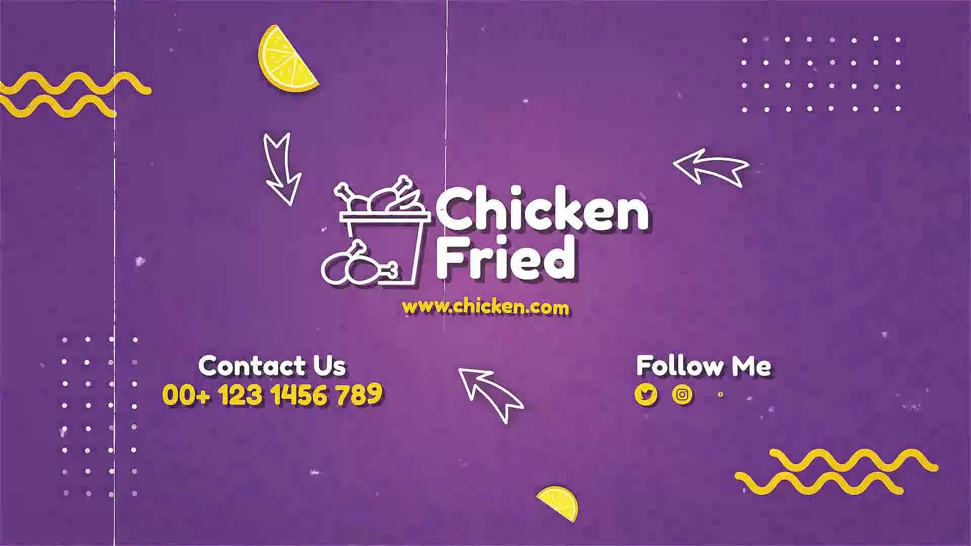 Grill Chicken Menu Combo Promo Videohive 38239659 Premiere Pro Image 12