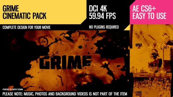 Grime (Cinematic Pack) - Download 25244277 Videohive