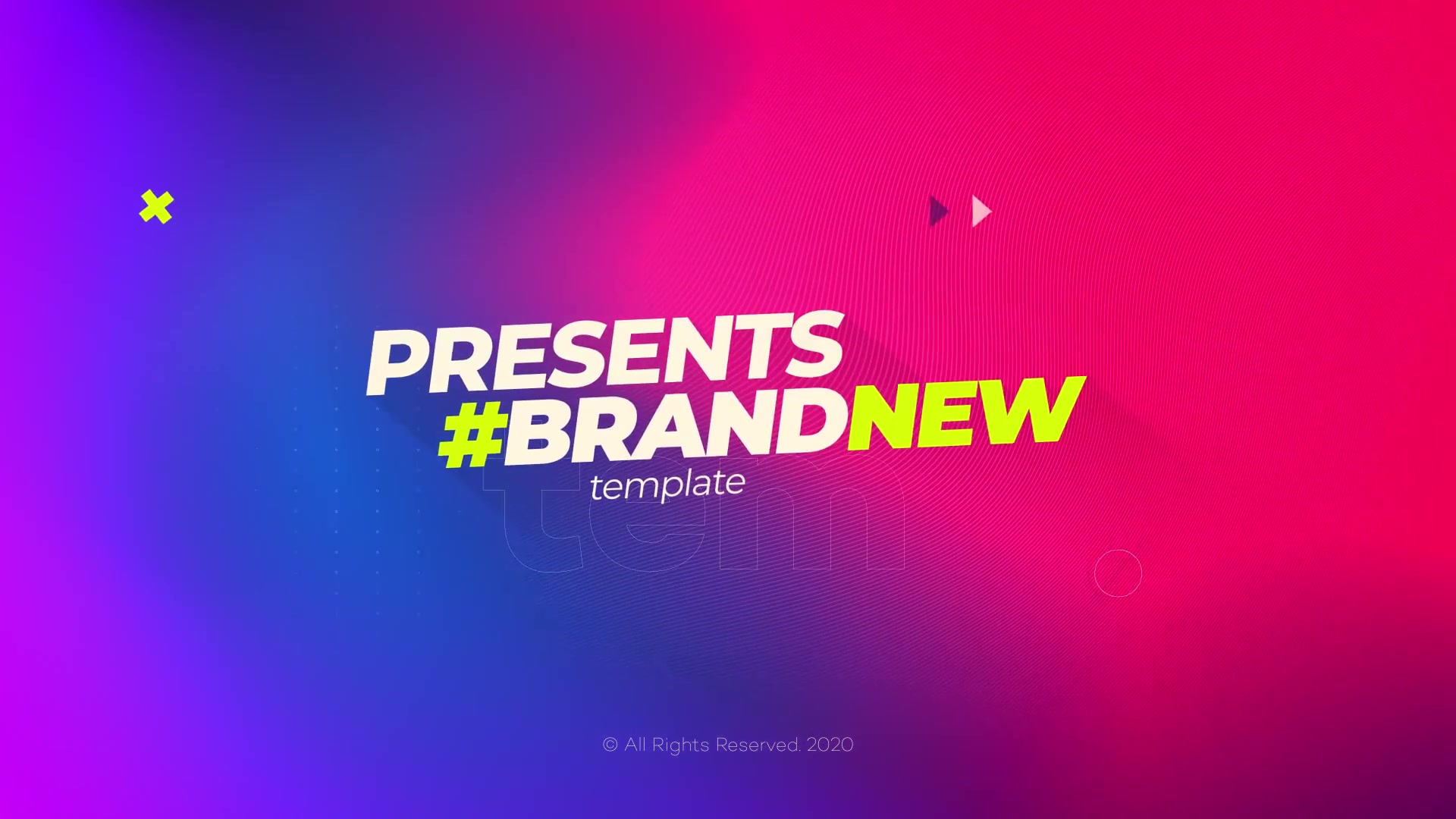 Grip Modern Gradinet Typography Opener Promotion Videohive 26004104 After Effects Image 4